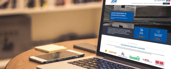 Office Laptop and Phone