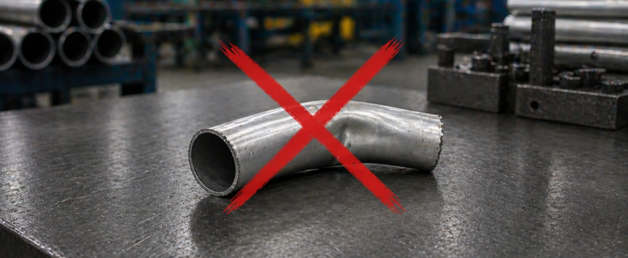Costly Aluminium Mistakes Featured Image Incorrectly manufactured tube image